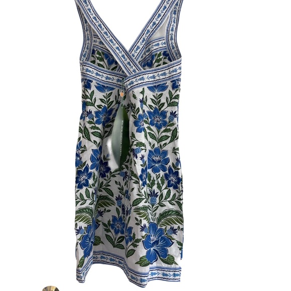 FARM RIO Tropicance Porcelain Garden Mini Dress- NWT Small - Picture 4 of 6